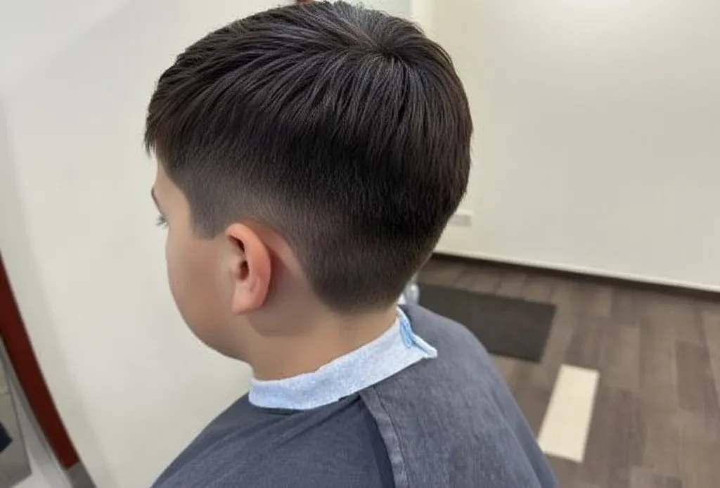 Vaikiškas kirpimas Elegansuus grožio salone Vilkaviškyje